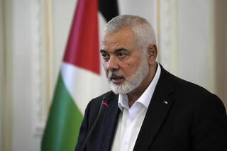 El líder de la oficina política de Hamás, Ismail Haniyeh. 