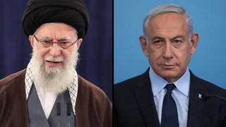 El líder supremo de Irán, Alí Khamenei, y el primer ministro de Israel, Benjamín Netanyahu. 