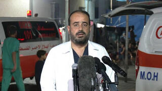 Muhammed Abu Salmiya, director del Hospital Shifa. 