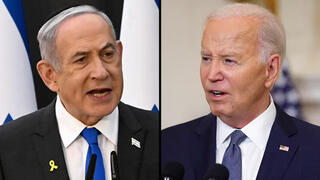 Benjamín Netanyahu y Joe Biden. 