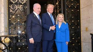 El matrimonio Netanya. hu es recibido por Donald Trump en su finca