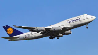 Boeing 747 de Lufthansa. 