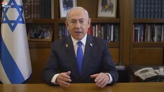 Mensaje de video de Benjamín Netanyahu al secretario general de la ONU, Antoni Guterres. 