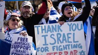 Manifestación pro-Israel en Washington, D.C. 