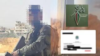 La foto del boxeador y la decisión en Brasil, publicada por la Fundación Hind Rajab. 