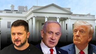 Zelenski, Netanyahu y Trump. Similitudes y diferencias entre los mandatarios ucraniano e israelí. 