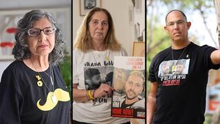 Familiares de rehenes pasan su segunda pascua sin sus seres queridos. 