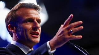 Para Macron, el objetivo es crear un marco político que se centre en la solución de dos Estados. 