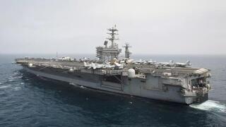 Portaaviones estadounidense "Nimitz". 