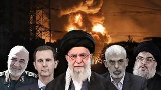 Salami, Assad, Khamenei, Sinwar y Nasrallah. Todos acechaban a Israel. 