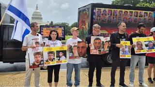 "La vida de todos es igual y necesitamos a todos en casa". Declaración de las familias de los secuestrados en Washington. 