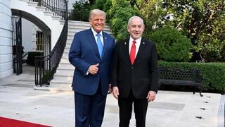 El presidente de Estados Unidos y el primer ministro de Israel, reunidos en Washington. 