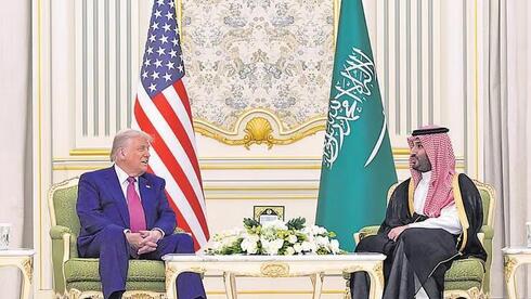 Donald Trump y Mohammed bin Salman. 