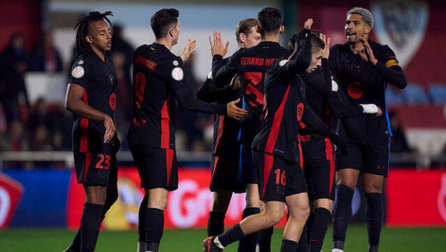 برشلونة في ثمن نهائي كأس اٍسبانيا