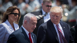 الرئيس الأميركي، دونالد ترامب، ورئيس الوزراء الاسرائيلي، بنيامين نتنياهو