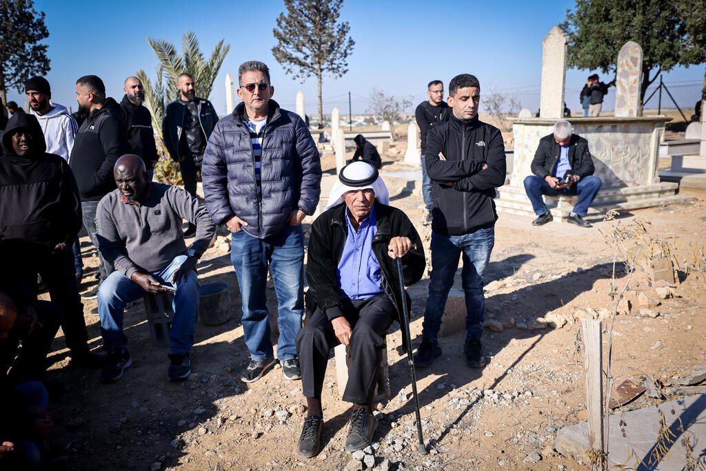 جنازة المرحوم يوسف الزيادنة في رهط 
