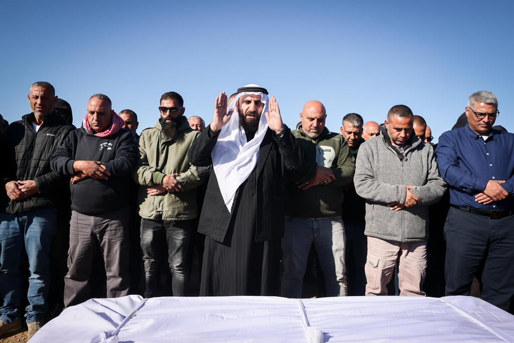 جنازة المرحوم يوسف الزيادنة في رهط 