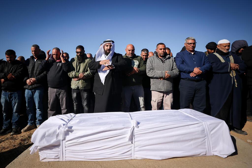 جنازة المرحوم يوسف الزيادنة في رهط 