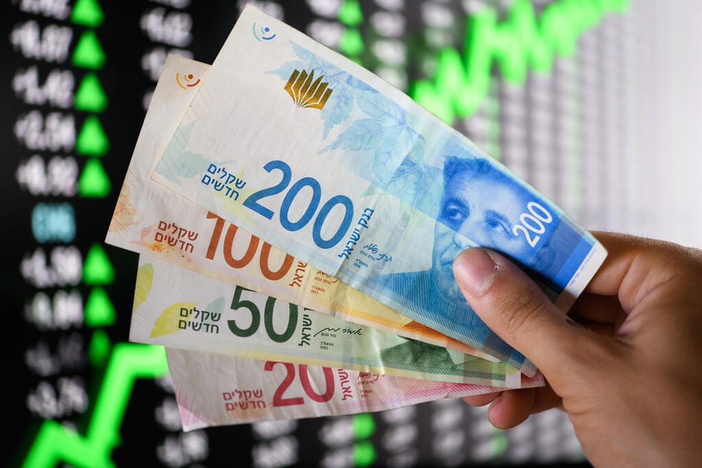 ارتفاع سعر الشيكل مقابل الدولار (Flash 90)  ارتفاع سعر الشيكل مقابل الدولار