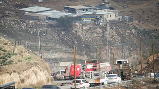 حاجز عسكري بين جنين ونابلس