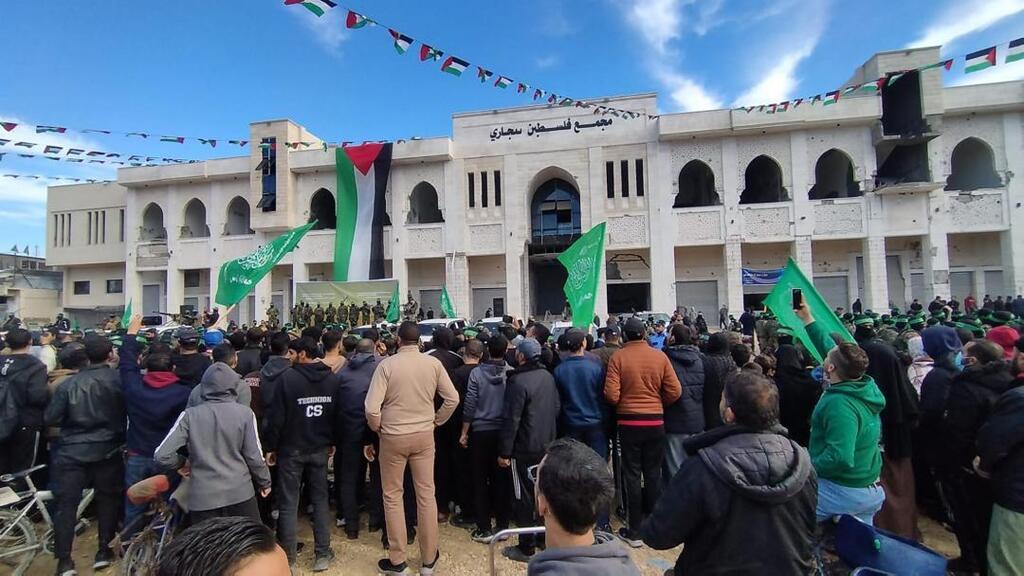 ميدان فلسطين وسط غزة