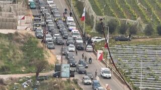 عودة سكان الجنوب الى منازلهم في لبنان
