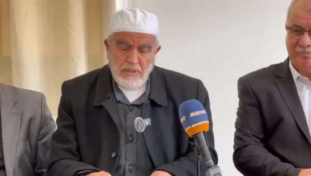 الشيخ رائد صلاح اليوم في مؤتمر المتابعة
