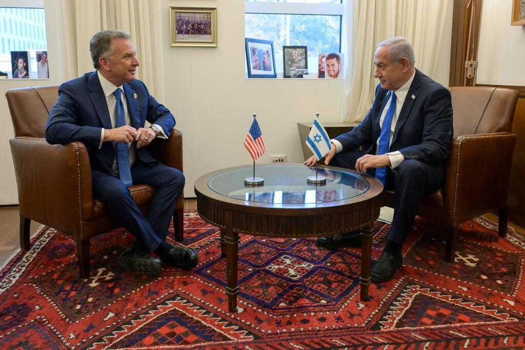 لقاء نتنياهو مع مبعوث ترامب في القدس