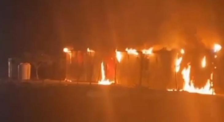 حرق مسجد شمال أريحا