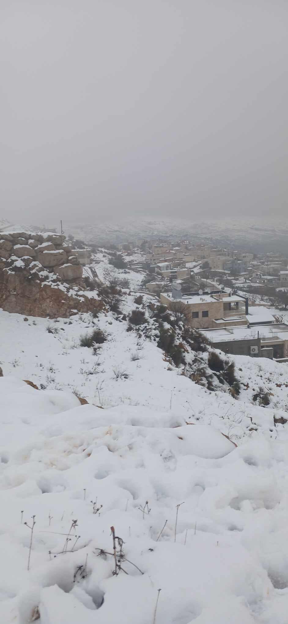منخفض جوي وأمطار غزيرة 