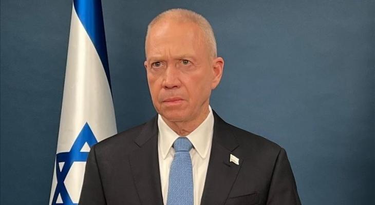 وزير الجيش السابق غالانت (تصوير خاص) وزير الجيش السابق غالانت