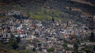 أضرار في قرية كفركلا  جنوبي لبنان