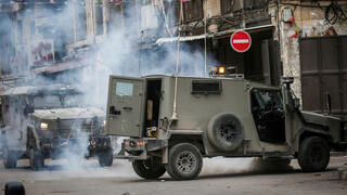 القوات الاسرائيلية في نابلس