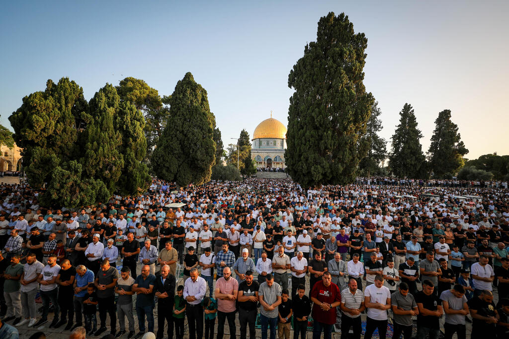 صلاة العيد في المسجد الأقصى
