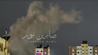 غارات إسرائيلية على مدينة طرطوس غربي سوريا
