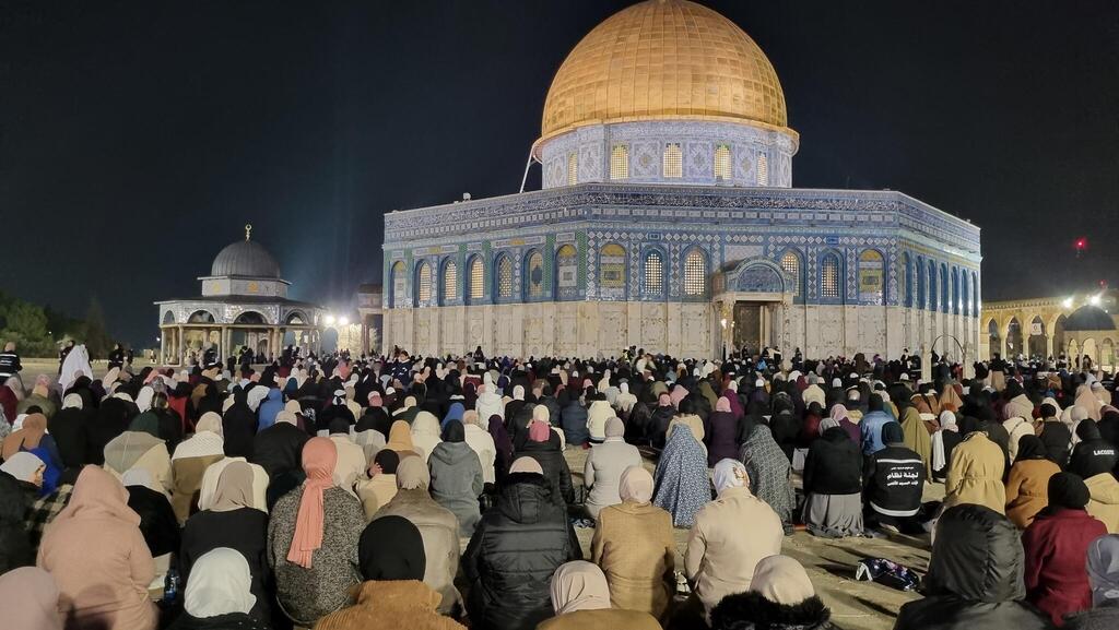 المسجد الاقصى في شهر رمضان