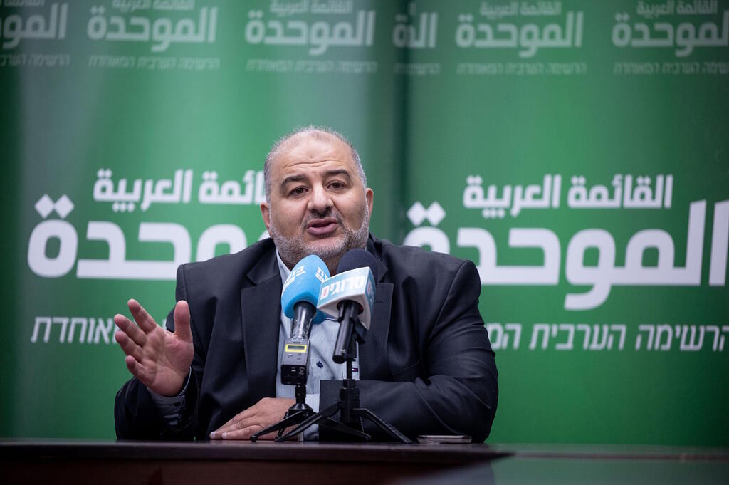 رئيس القائمة العربية الموحدة النائب منصور عباس