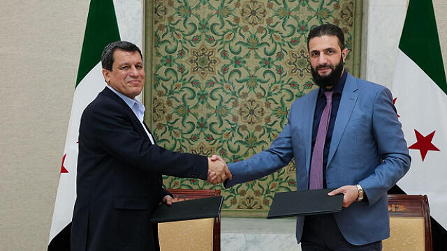 أحمد الشرع ومظلوم عبدي