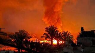 قصف إسرائيلي على قطاع غزة