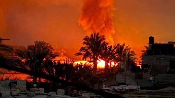 قصف إسرائيلي على قطاع غزة
