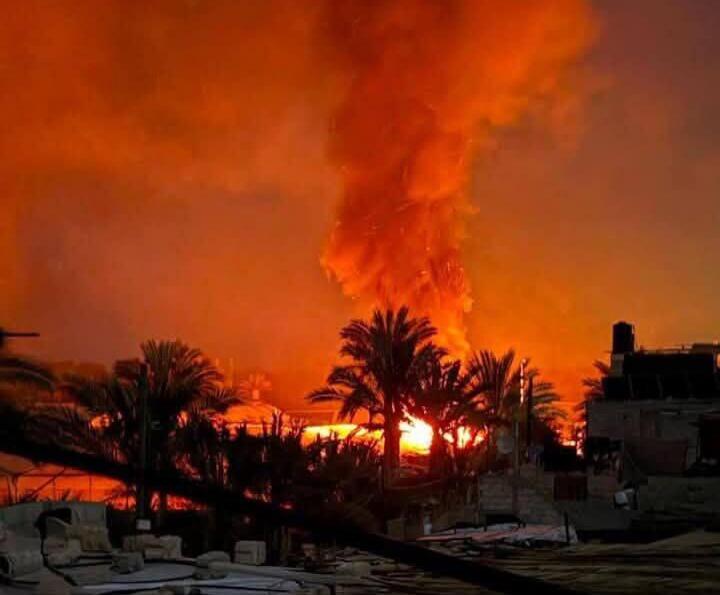 قصف إسرائيلي على قطاع غزة