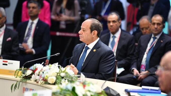 الرئيس المصري عبد الفتاح السيسي