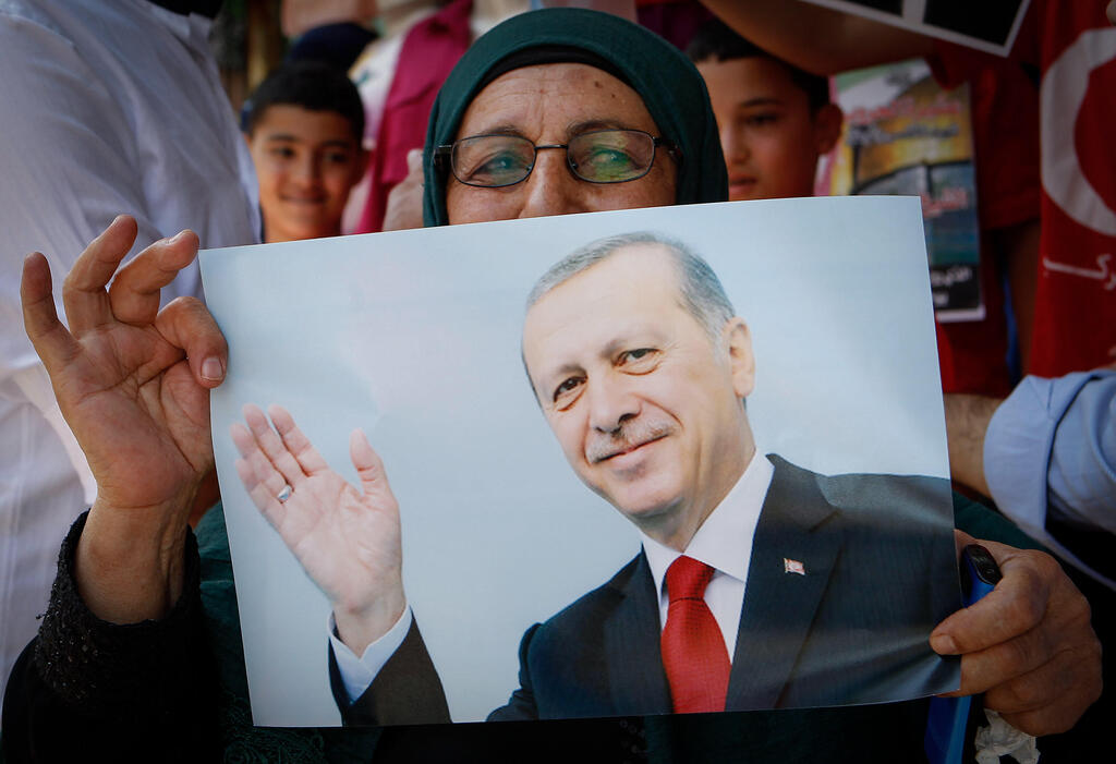 مظاهرات مؤيدة للرئيس التركي اردوغان