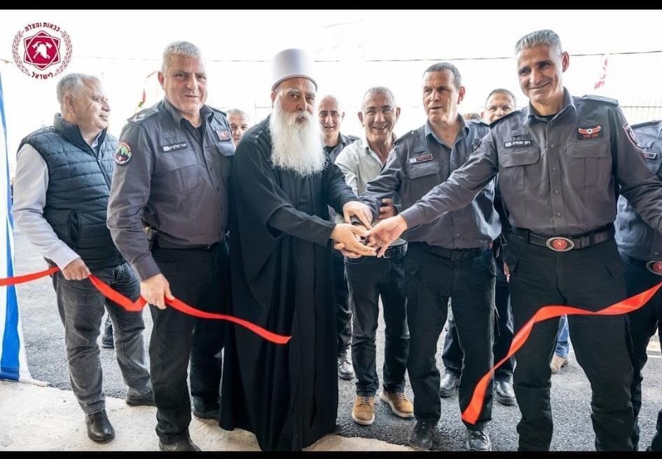 افتتاح محطة الاطفاء في بيت جن
