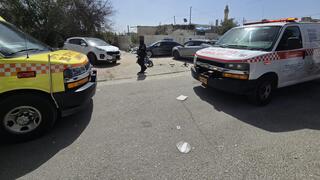 اصابة خطير لشاب في مدينة ارملة