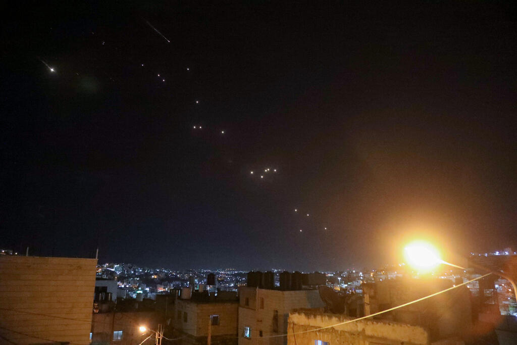 مشاهد من رد إيران على إسرائيل