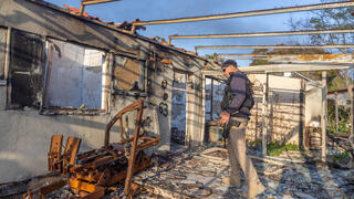 آثار هجوم حماس على كيبوتس نيريم في 7 أكتوبر