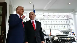 نتنياهو وترامب في البيت الأبيض
