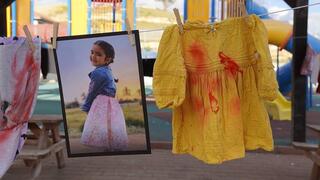 أمهات وأطفال في كفر قاسم ينظمون وقفة احتجاجية ضد الحرب في غزة وقتل الأطفال