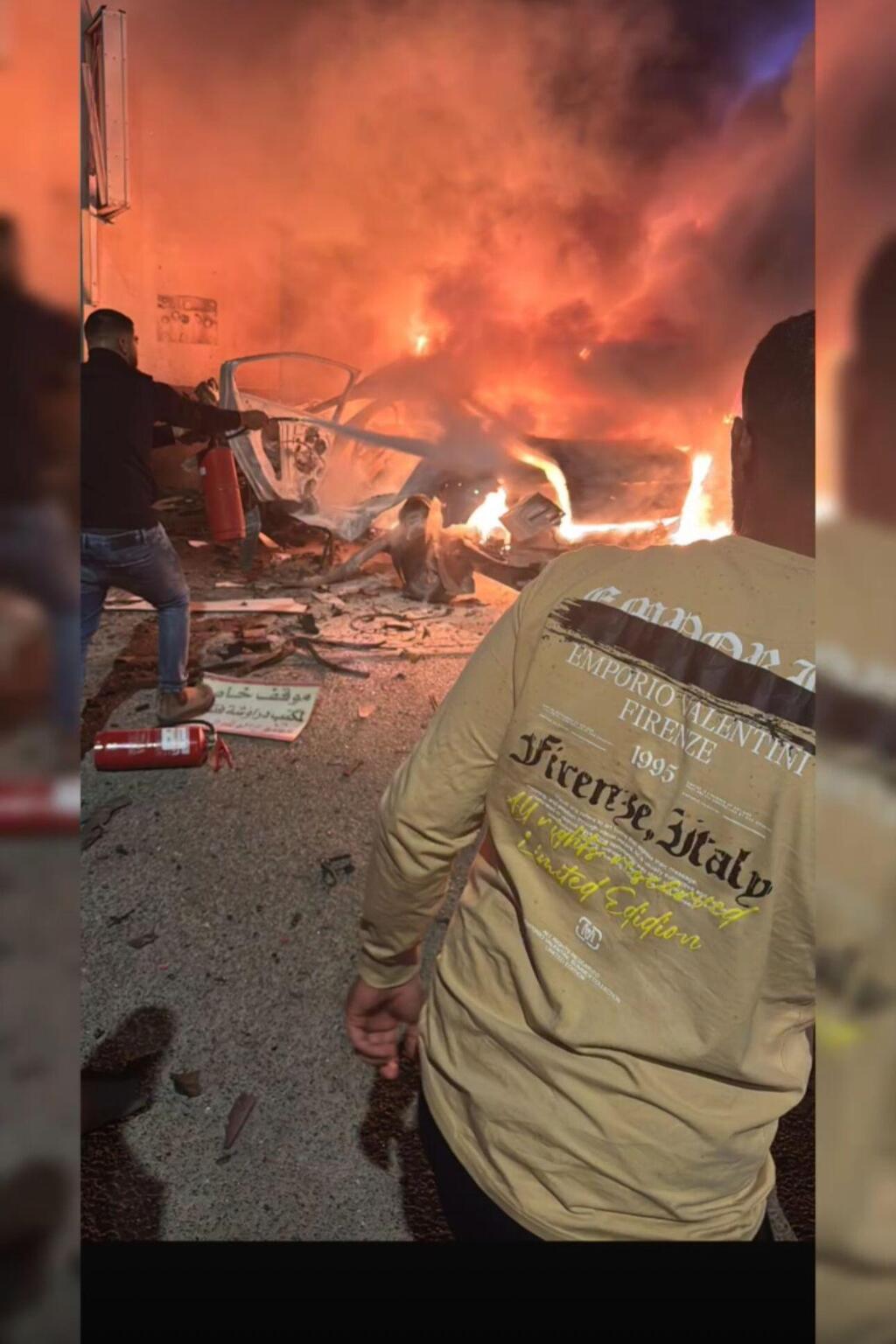 قتيل في عرابة بتفجير سيارة